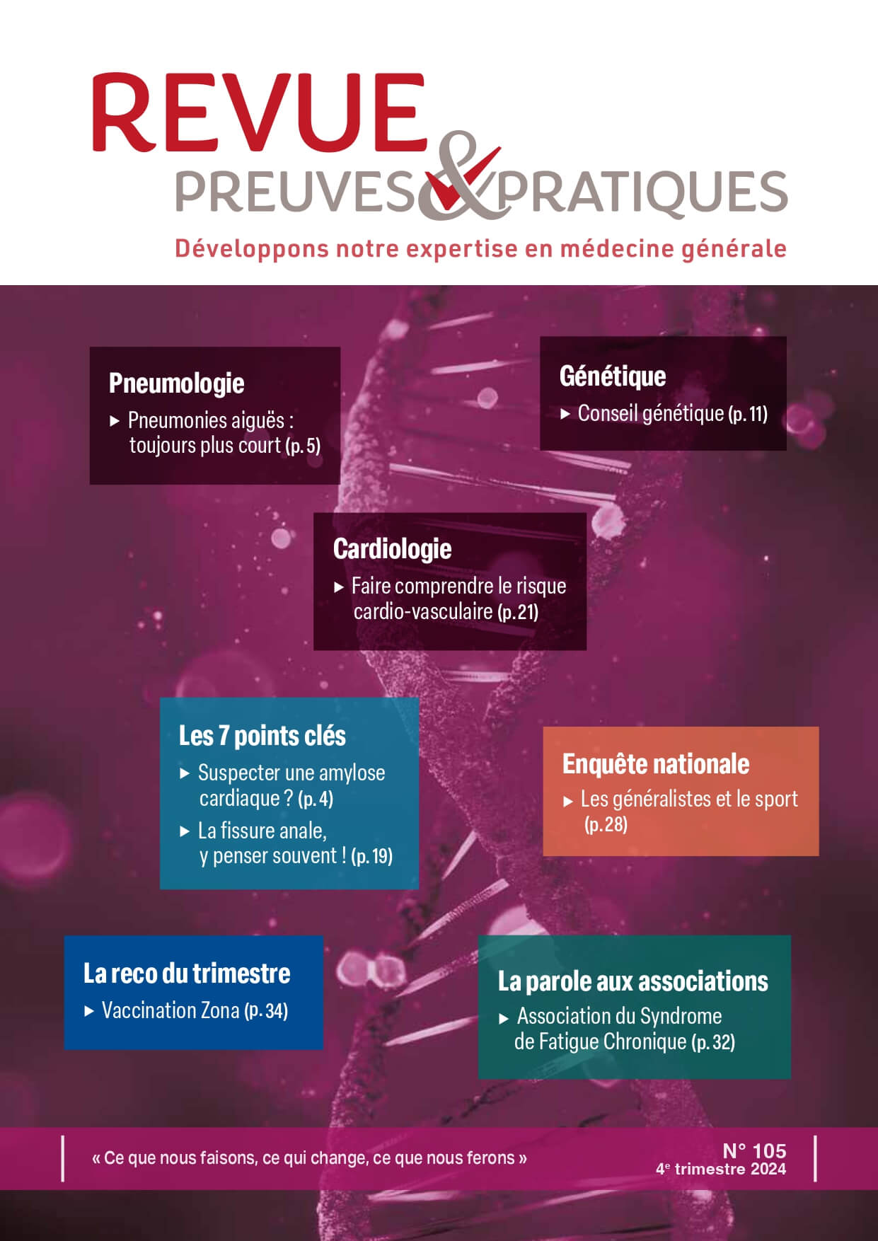 Couverture revue 105
